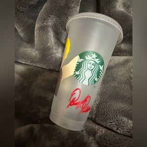 Starbucks Outerbanks JJ decal Cup